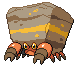 #558 Crustle sprite Frontal