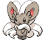 #573 Cinccino sprite Frontal