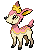 #585 Deerling sprite Frontal