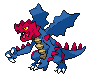 #621 Druddigon sprite Frontal