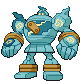 #623 Golurk sprite Frontal