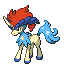 #647 Keldeo sprite Frontal