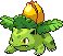 #002 Ivysaur sprite Frontal Shiny