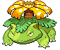 #003 Venusaur sprite Frontal Shiny
