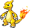 #005 Charmeleon sprite Frontal Shiny