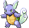 #008 Wartortle sprite Frontal Shiny