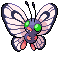 #012 Butterfree sprite Frontal Shiny