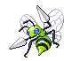 #015 Beedrill sprite Frontal Shiny