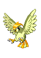 #017 Pidgeotto sprite Frontal Shiny