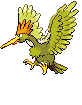 #022 Fearow sprite Frontal Shiny
