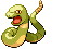 #023 Ekans sprite Frontal Shiny