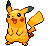 #025 Pikachu sprite Frontal Shiny
