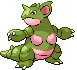 #031 Nidoqueen sprite Frontal Shiny