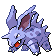 #033 Nidorino sprite Frontal Shiny