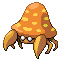 #047 Parasect sprite Frontal Shiny