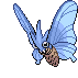 #049 Venomoth sprite Frontal Shiny