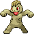 #066 Machop sprite Frontal Shiny