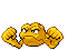 #074 Geodude sprite Frontal Shiny