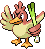 #083 Farfetch'd sprite Frontal Shiny