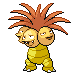 #103 Exeggutor sprite Frontal Shiny