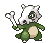 #104 Cubone sprite Frontal Shiny