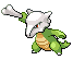 #105 Marowak sprite Frontal Shiny