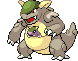 #115 Kangaskhan sprite Frontal Shiny