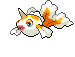 #118 Goldeen sprite Frontal Shiny