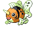 #119 Seaking sprite Frontal Shiny