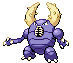 #127 Pinsir sprite Frontal Shiny