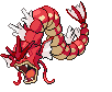 #130 Gyarados sprite Frontal Shiny