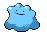 #132 Ditto sprite Frontal Shiny