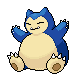 #143 Snorlax sprite Frontal Shiny