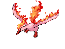#146 Moltres sprite Frontal Shiny