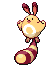 #161 Sentret sprite Frontal Shiny