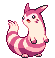 #162 Furret sprite Frontal Shiny