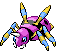 #168 Ariados sprite Frontal Shiny