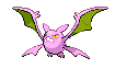 #169 Crobat sprite Frontal Shiny