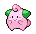 #173 Cleffa sprite Frontal Shiny