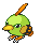 #177 Natu sprite Frontal Shiny
