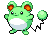 #183 Marill sprite Frontal Shiny