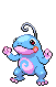 #186 Politoed sprite Frontal Shiny