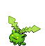 #187 Hoppip sprite Frontal Shiny