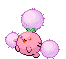 #189 Jumpluff sprite Frontal Shiny