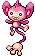 #190 Aipom sprite Frontal Shiny