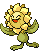 #192 Sunflora sprite Frontal Shiny