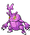 #214 Heracross sprite Frontal Shiny