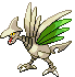 #227 Skarmory sprite Frontal Shiny