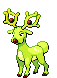 #234 Stantler sprite Frontal Shiny