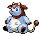 #241 Miltank sprite Frontal Shiny